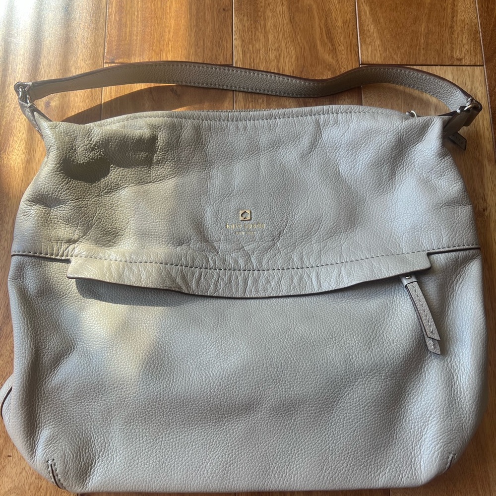Tan Leather Shoulder Bag- Kate Spade